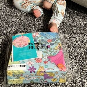 Posh peanut Disney princess crib sheet